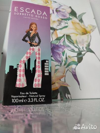 Туалетная вода Sorbetto Rosso Escadaдля женщин