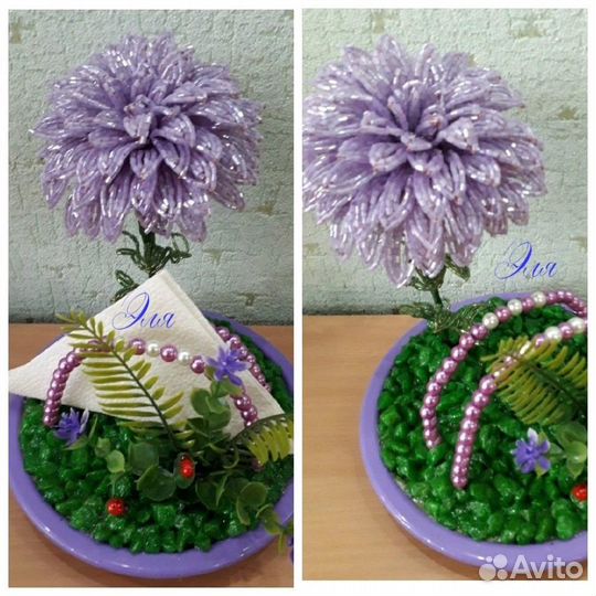 Салфетницы из бисера