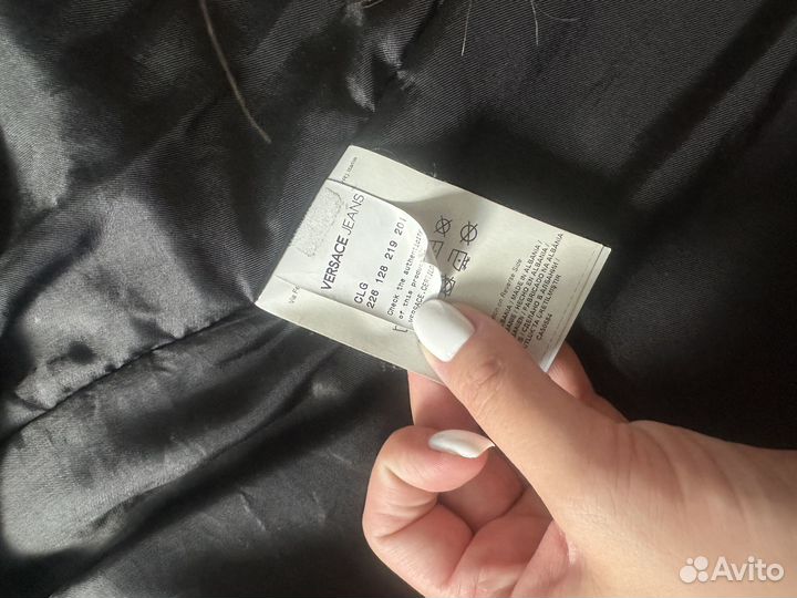 Пальто versace jeans