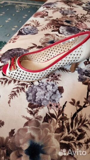 Туфли летние женские кожанные р. 40