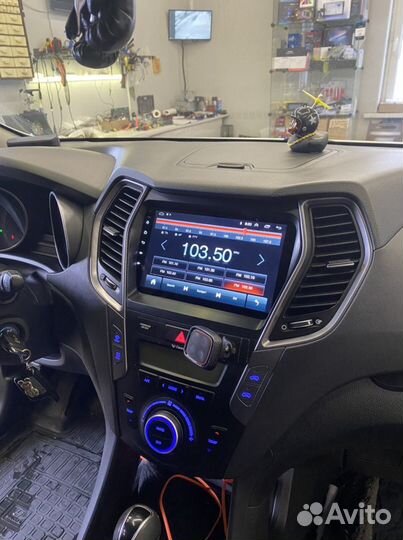 Android магнитола Hyundai Santa Fe 3