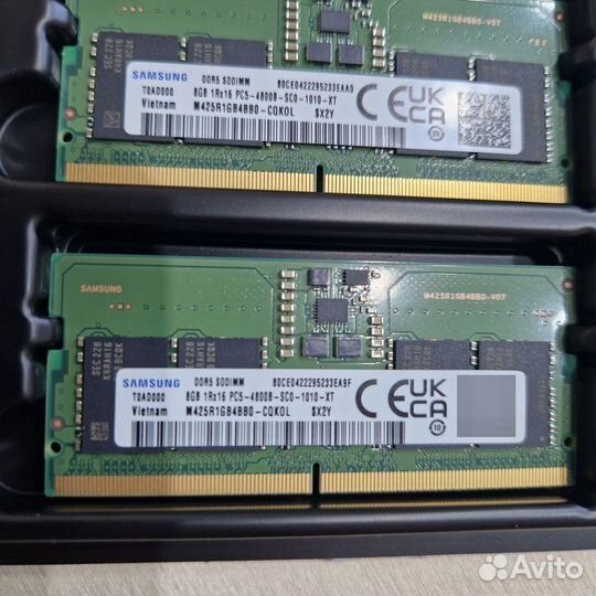 Оперативная память Samsung DDR5 16Gb