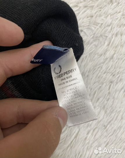 Детская шапка Fred Perry Оригинал