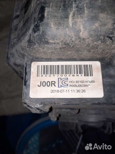 Фара оригинал Хендэ Солярис 2017г