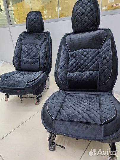 Чехлы из Алькантары на весь салон