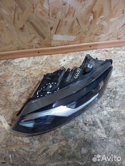 Фара Левая Фольксваген Поло 5 6R2941007E Дефект