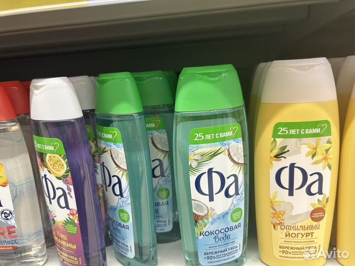 Гель для душа фа