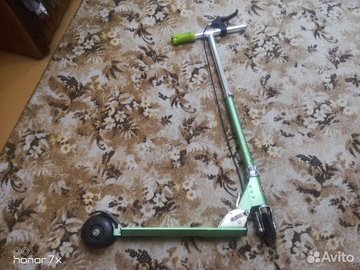 Детский складной трёхколёсный самокат