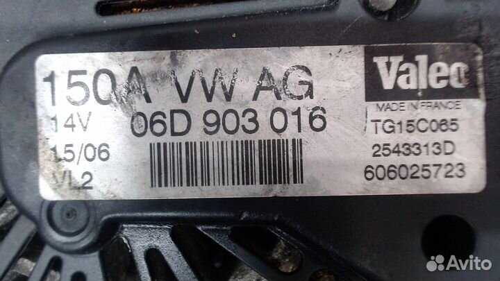 Генератор Audi A4 (B7), 2006