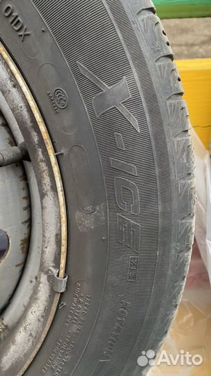 Зимняя резина r 15 185 65 michelin + штампы