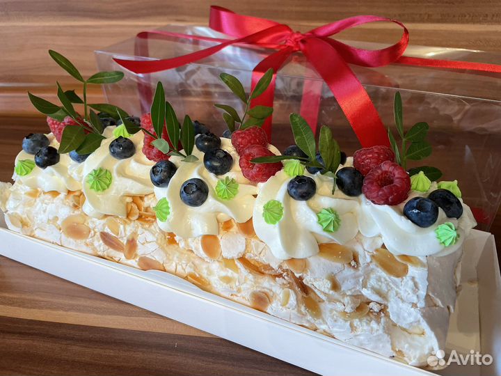 Самый вкусный меренговый рулет