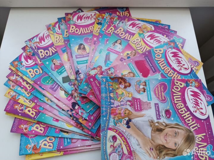 Журналы волшебный клуб Winx