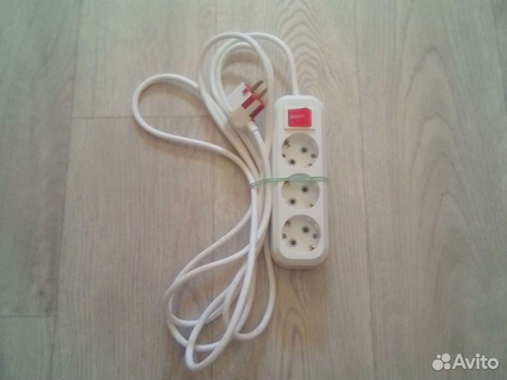 Переноска 3 м с заземлением