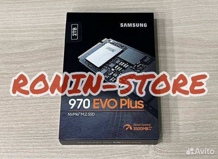 Samsung SSD 2Tb 970 EVO Plus NVMe M.2 MZ-V7S2T0BW