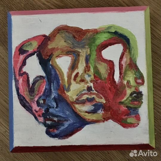 Интерьерная картина акрил 10х10