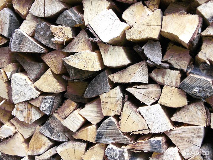 Колотые дрова для камина с доставкой