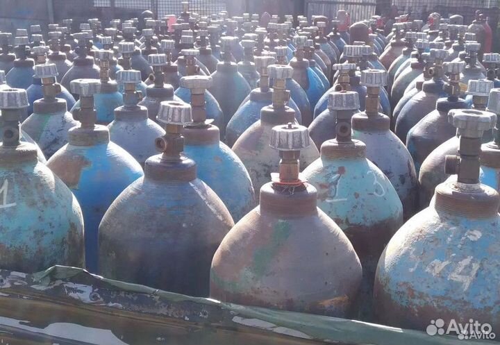 Прием кислородных и углекислотных баллонов