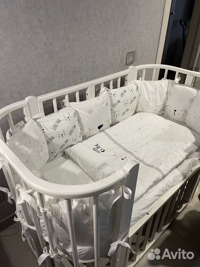 Кроватка детская Nuvolla 65 см