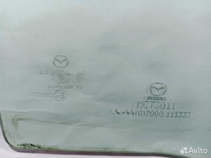 Б/У Стекло двери задней правой Mazda 6 2007-201