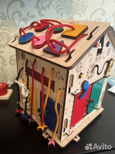 Развивающие деревянные игрушки пакетом