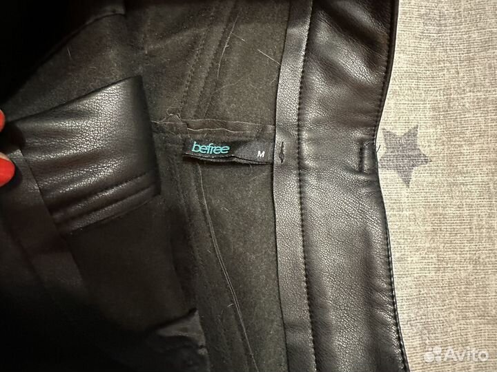 Шорты женские кожаные