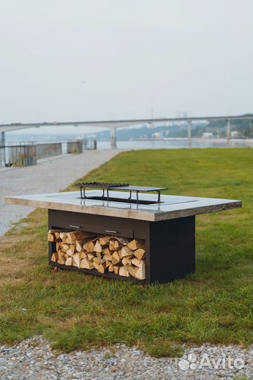 Барбекю зона Монблан