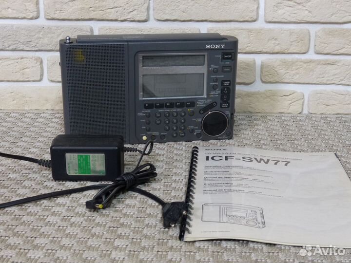 Sony ICF-SW77 tuex радиоприемник Япония