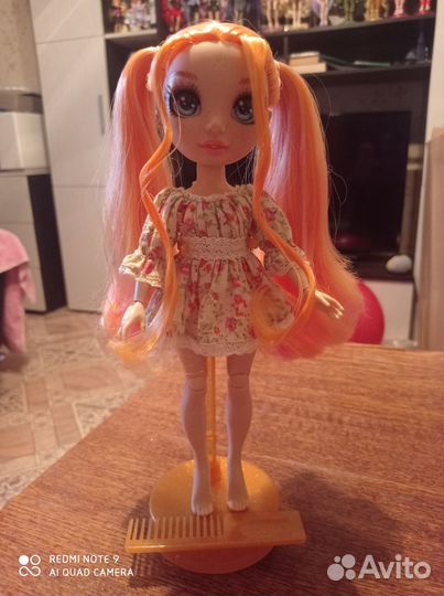 Кукла Raibow high Poppy Rowan зимняя серия нюд