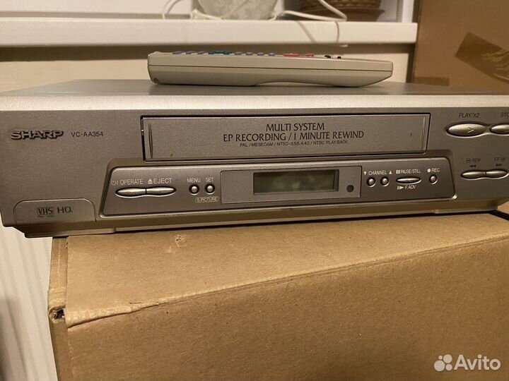 Видеомагнитофон sharp