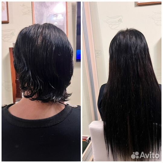 Наращивание волос