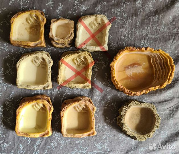 Миски,укрытия,купалки,лианы,кора