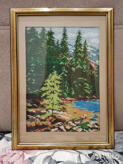 Картины вышитые бисером