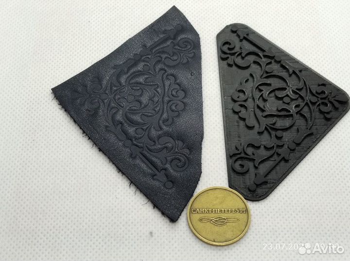 Клише, Штампы для тиснения по коже