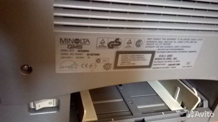 Цветной лазерный принтер Minolta QMS 2300W