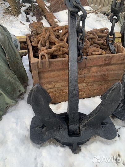 Якоря старинные,холла,адмиралтеские,цепи