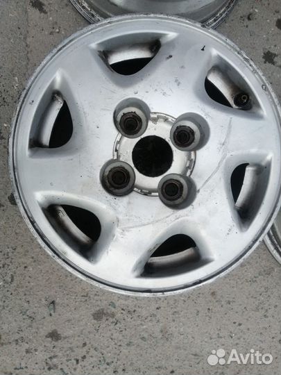 Литые диски б/у 4*114.3