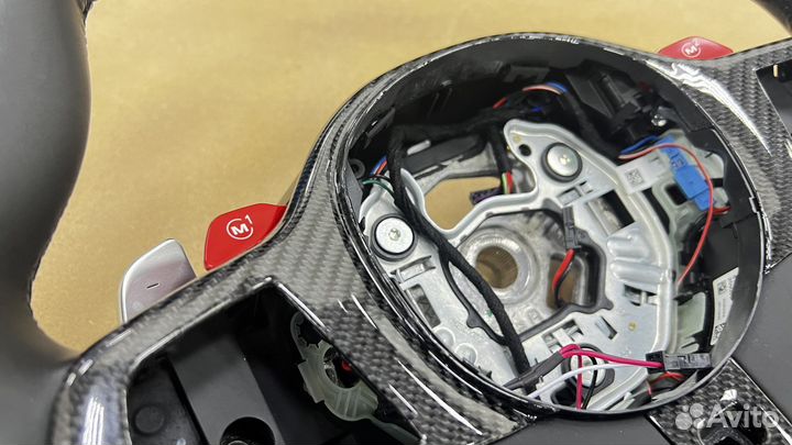 Накладка карбон М руль BMW G30/G05/G06