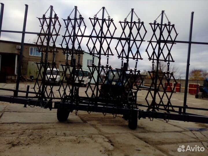 Сцепка борон односледная / двухследная