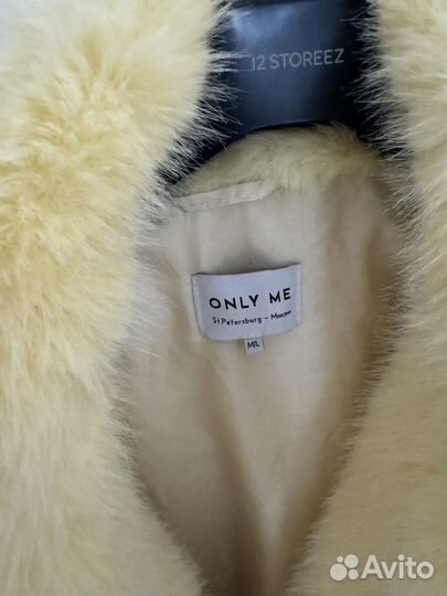 Шуба only me M-L