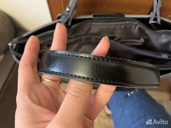 Сумка натуральная кожа