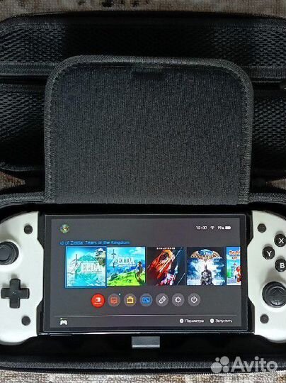 Nintendo switch oled прошитая 64/256 gb