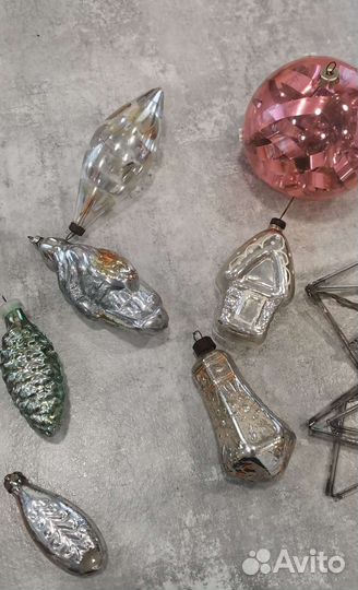 Новогодние игрушки СССР советские