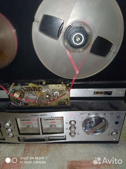 Катушечный магнитофон. В ремонт