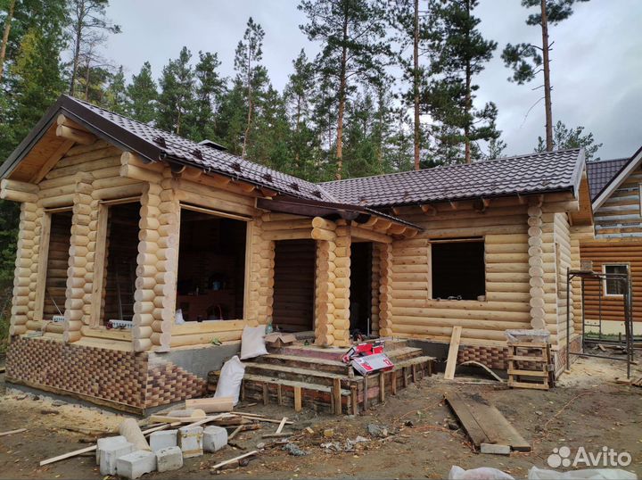 Изготовление срубов