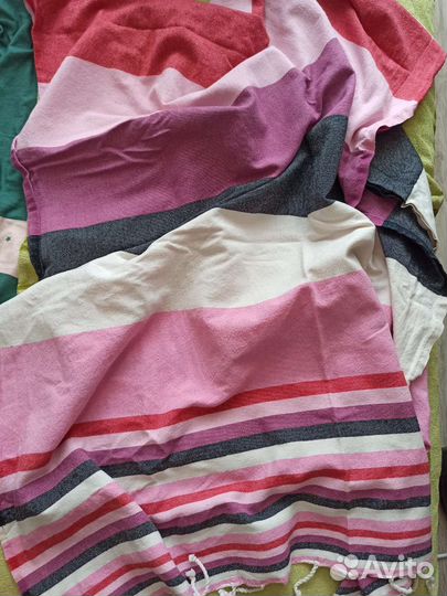 Тонкий палантин для пляжа из Турции