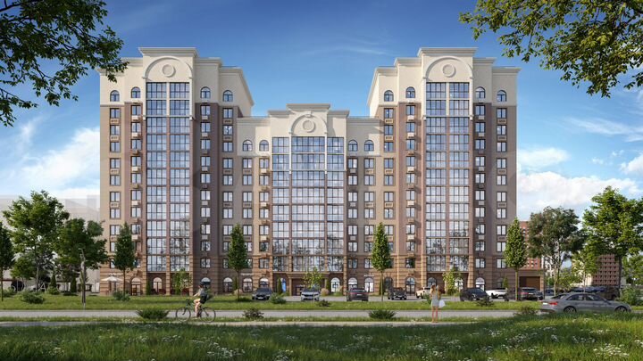 2-к. квартира, 75,9 м², 5/12 эт.