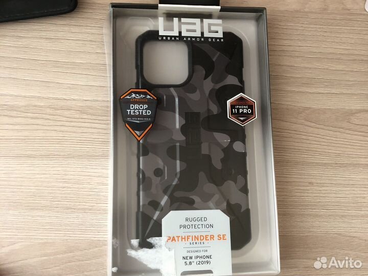 Оригинальный броне чехол UAG на iPhone 11pro и X