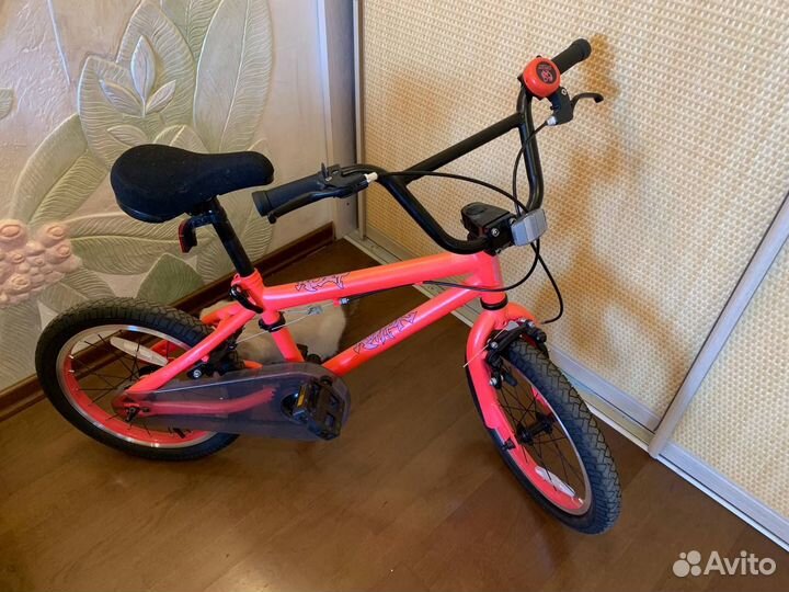 Детский велосипед rush roxy16 4-6 лет