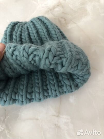 Шапки крупной вязки