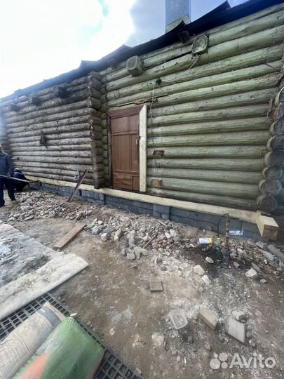 Подъем домов замена венцы